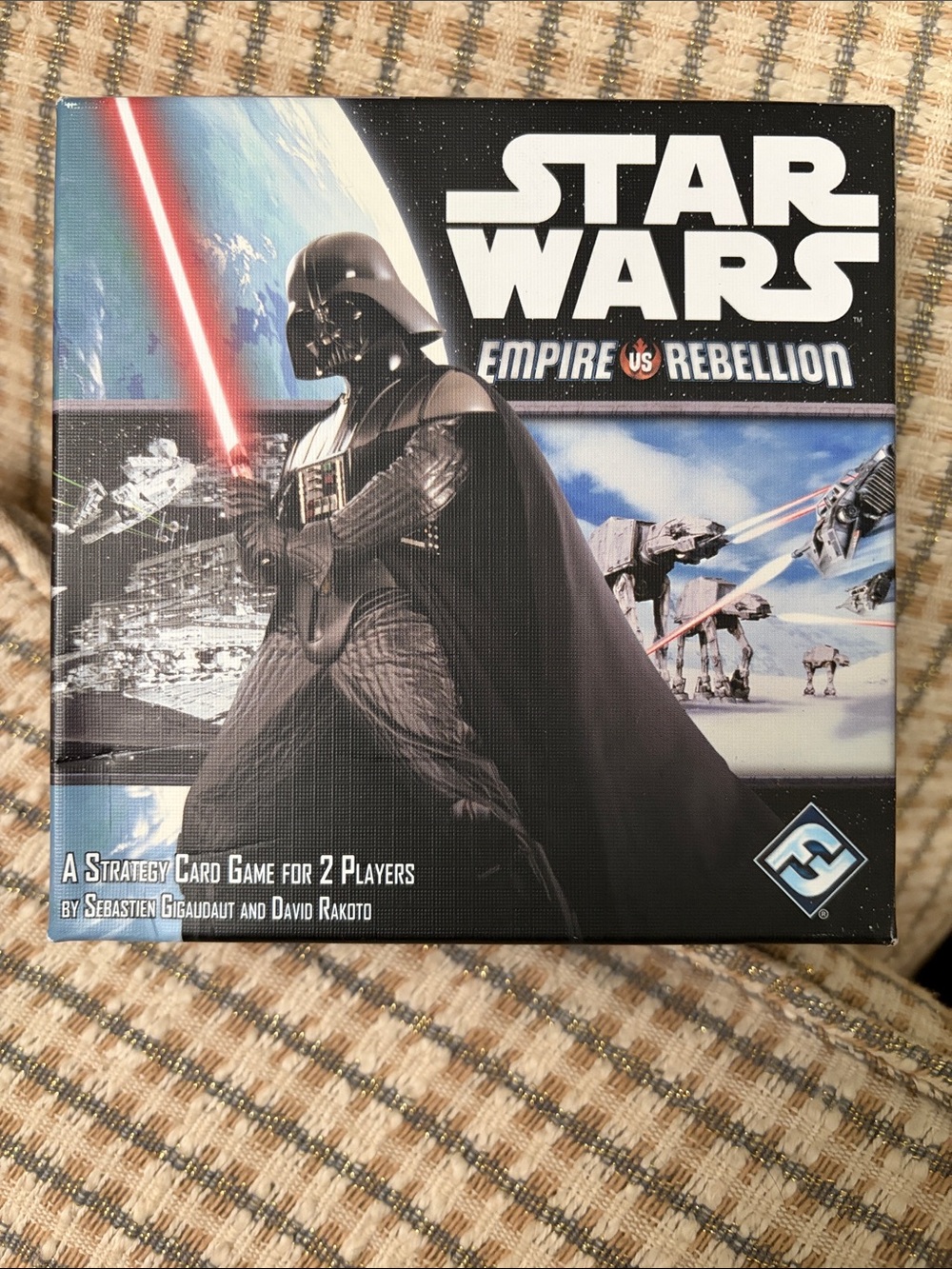 Star Wars Strategy Card Game — Black, Red, Blue Artwork